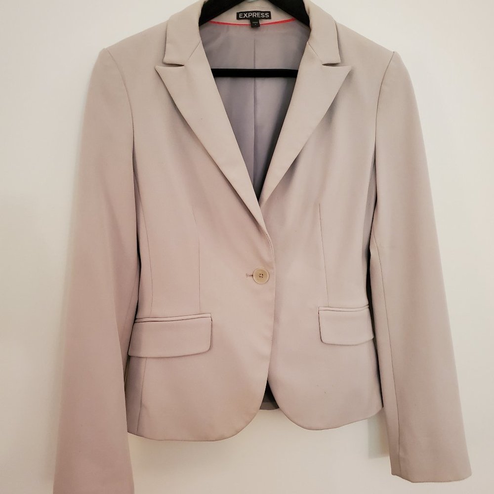 Express Blazer Beige / Pink